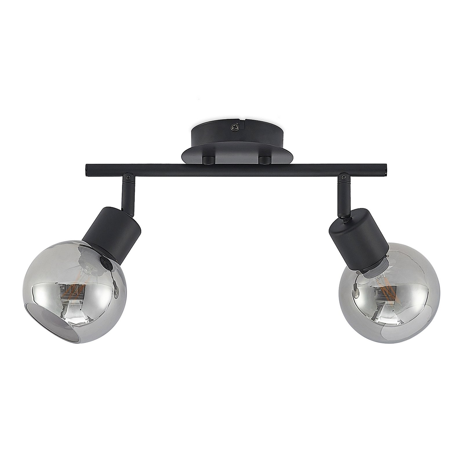 Eridia 2 Deckenleuchte Black - Lindby