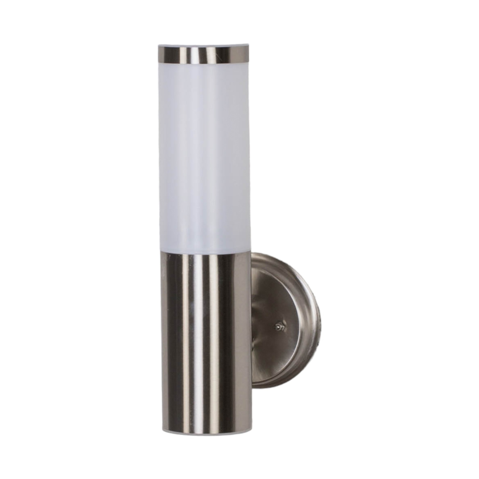 Kristof Utomhus Vägglampa Stainless Steel - Lindby