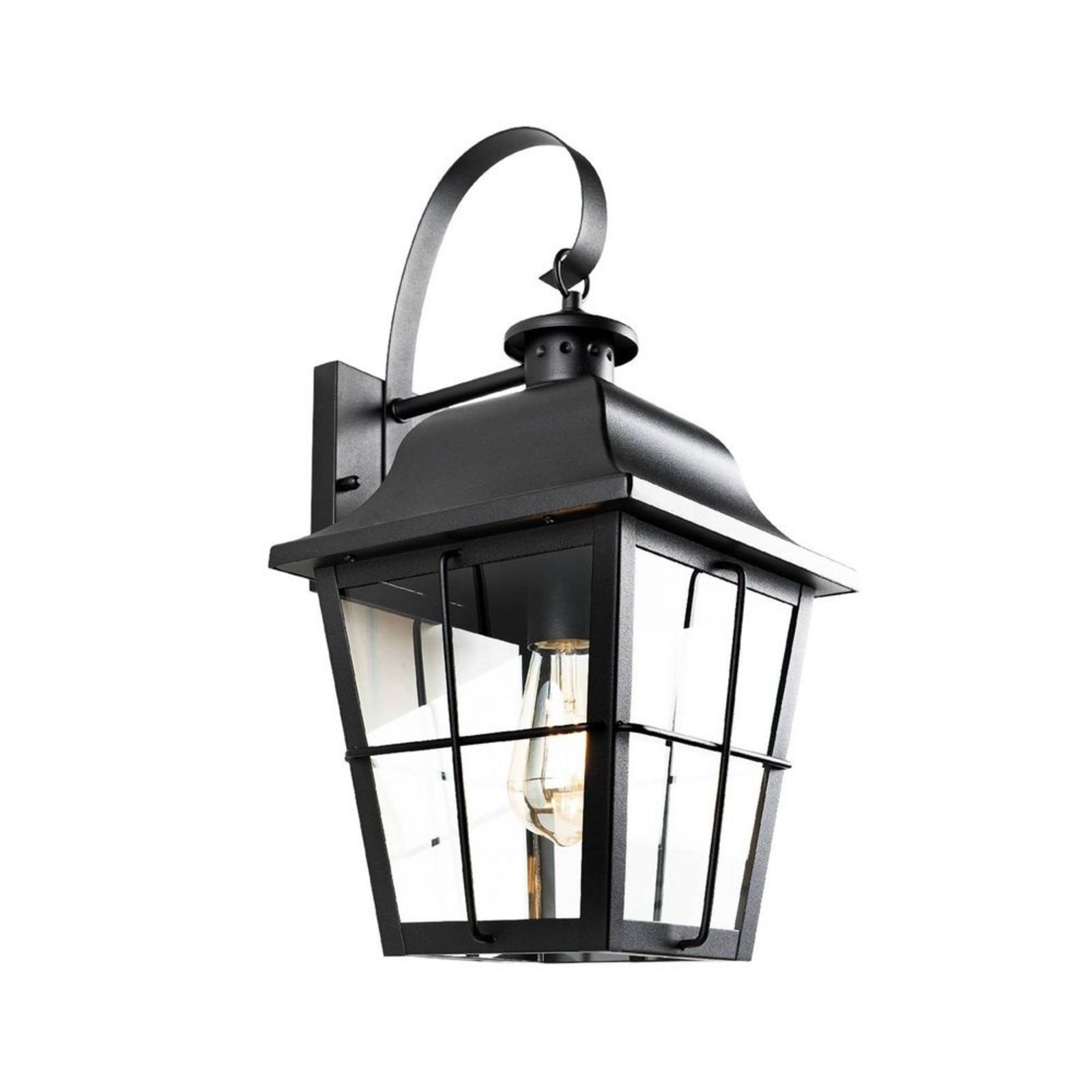 Mertollio Utomhus Vägglampa Black - Lindby