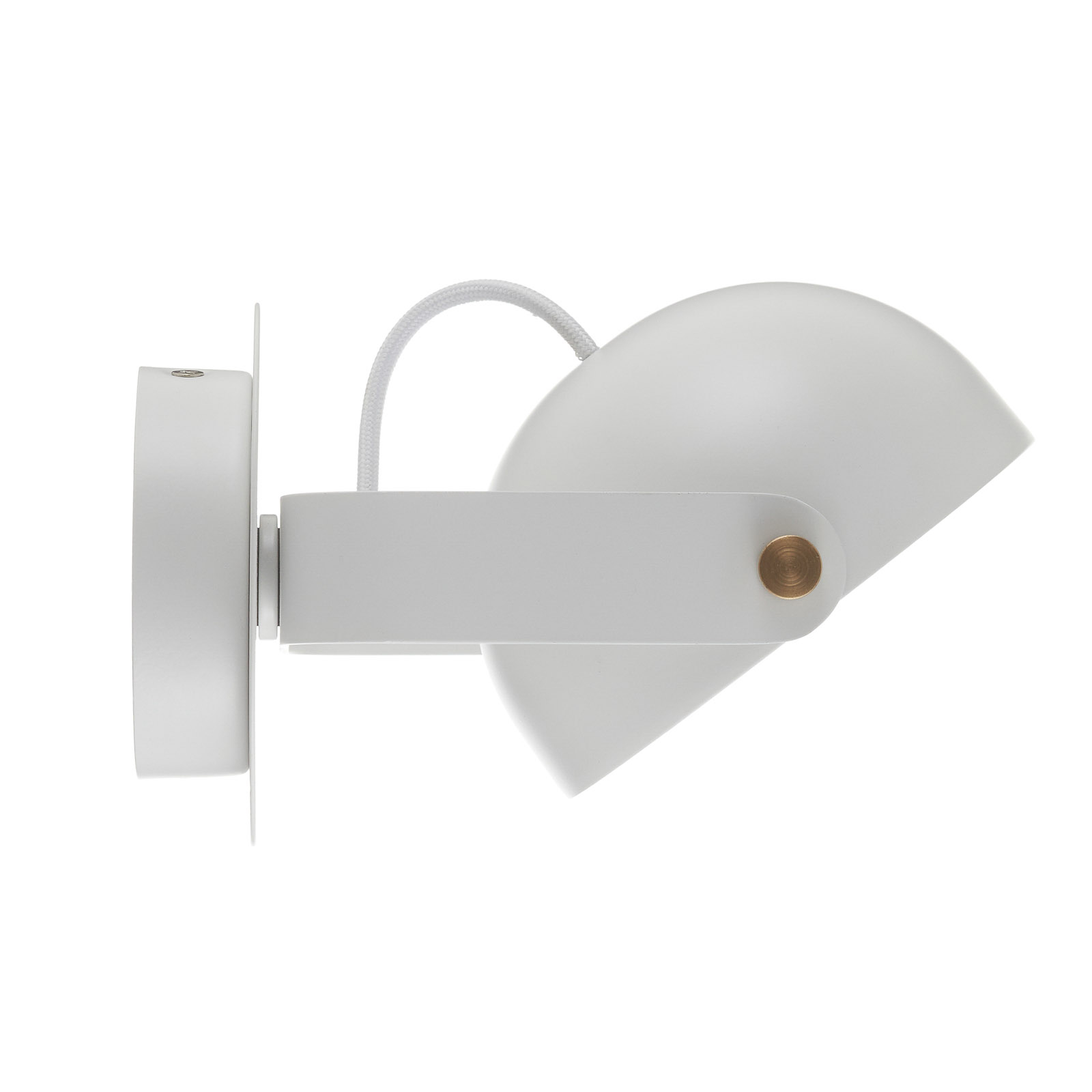 LED-Wandleuchte Hemi mit schwenkbarem Schirm