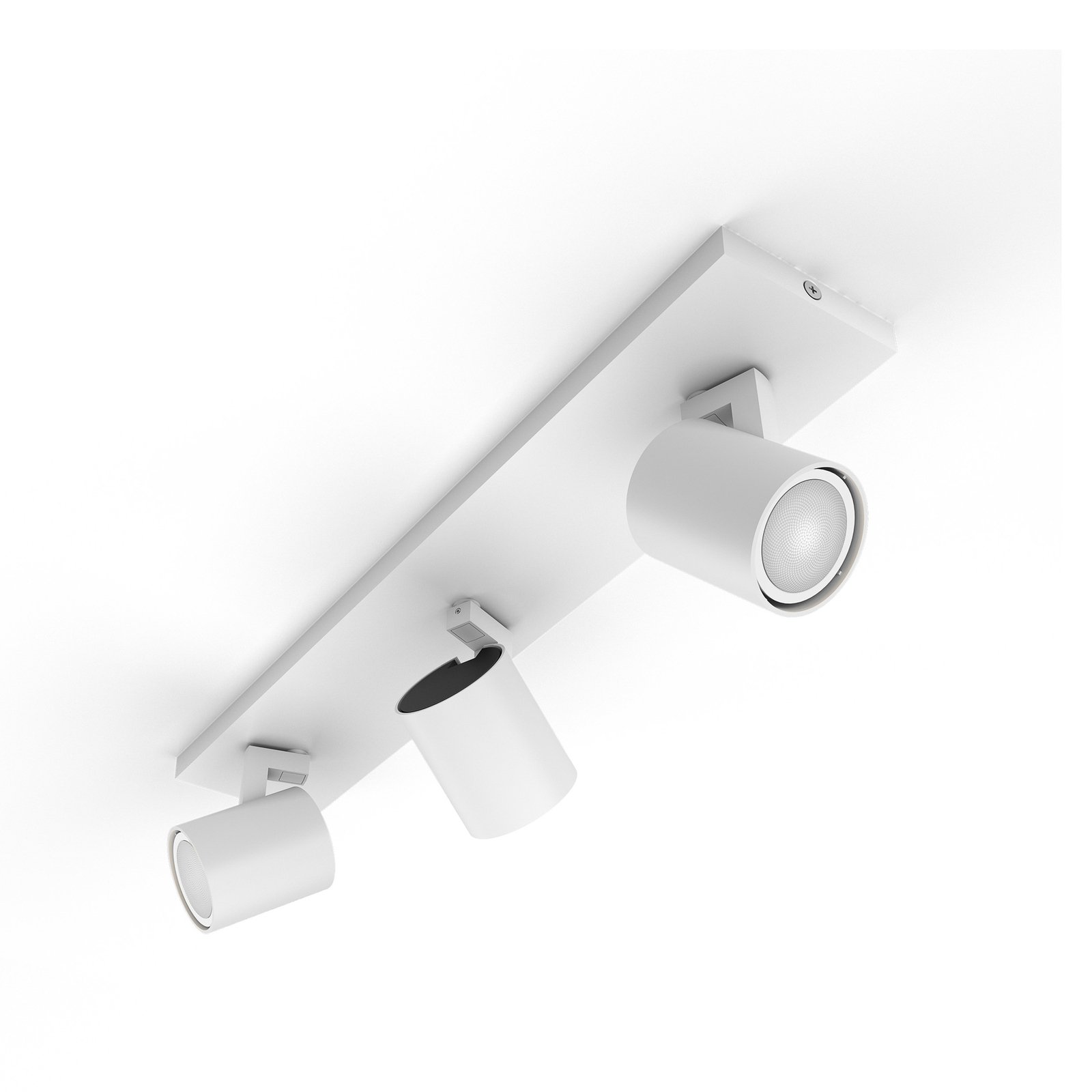 Runner LED-Spot, 3-flg., Dimmschalter, weiß - Philips Hue
