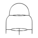 Portapiatti HDSana, color argento, altezza 37 cm - House Doctor