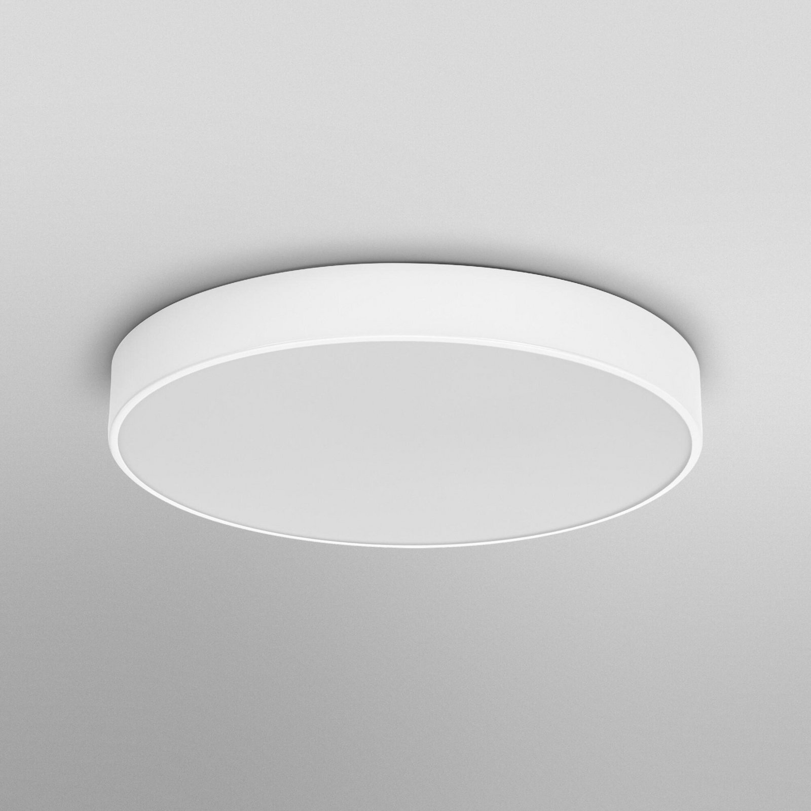 Plafonieră LED OSRAM ORBIS SLIM MOIA, albă Ø 38 cm metal