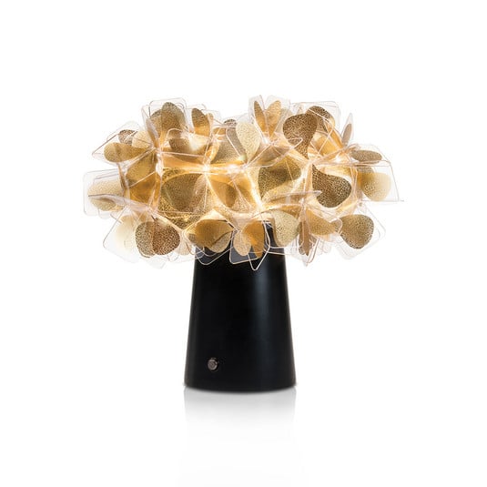 Slamp LED-Akku-Tischlampe Clizia Mama Non Mama Gold/Black