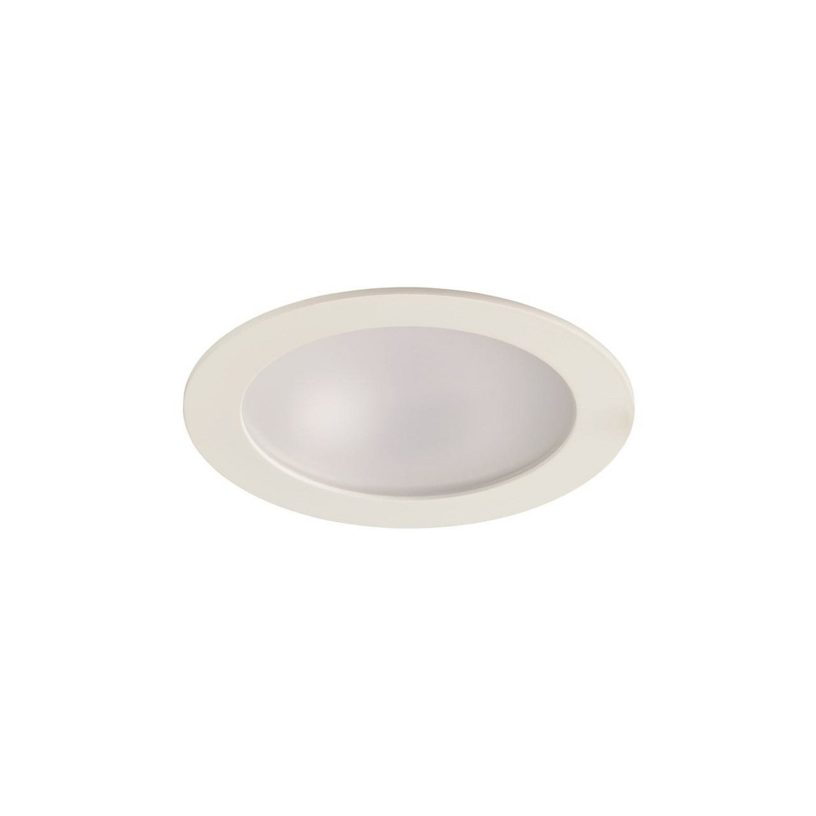 Luz embutida LED Sylvania Start, IP54, branco, 830, Ø 15 cm