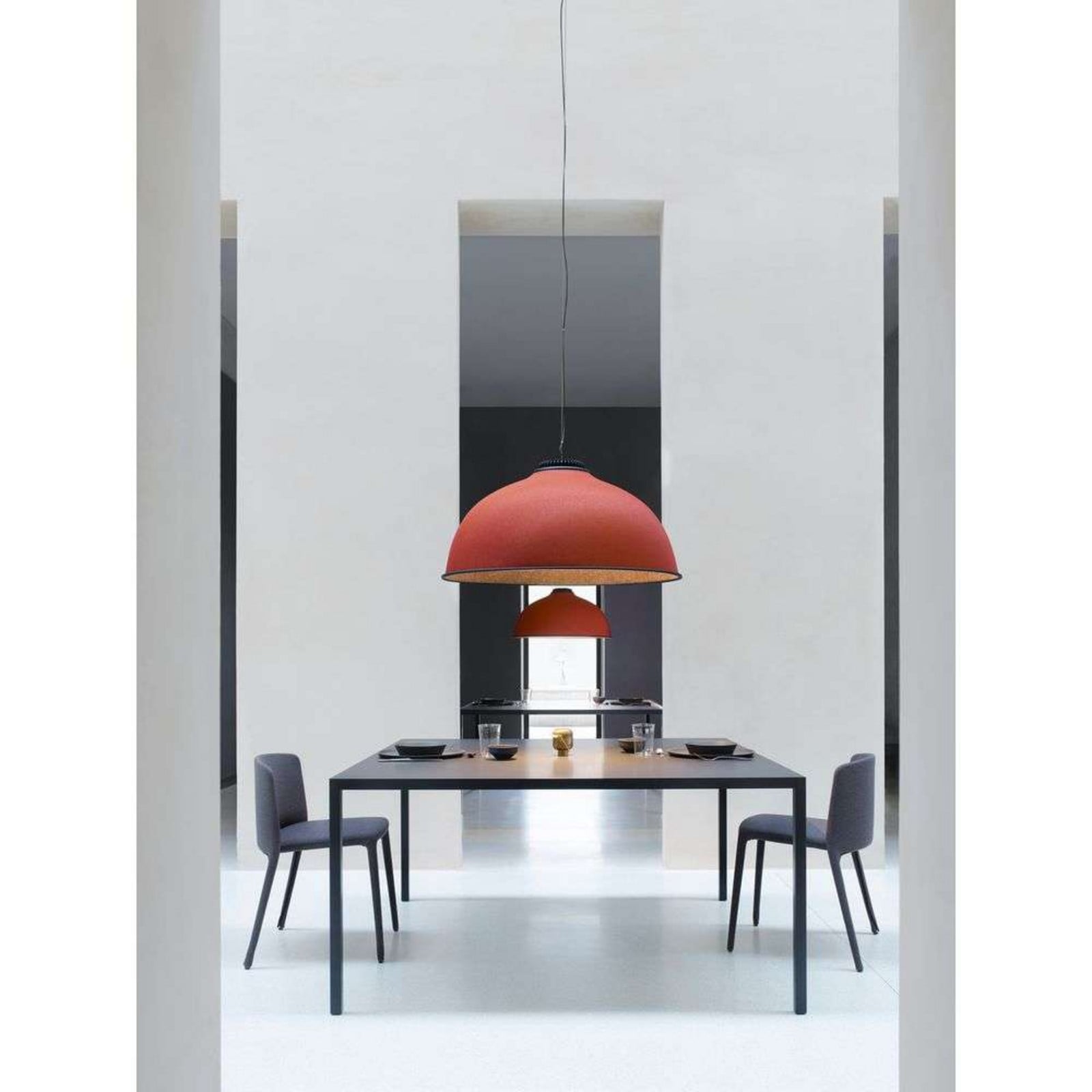 Farel Pendel Rust/Black Luceplan - Spisestue - Aluminium