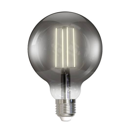LUUMR Smart LED-globlampa E27 rökgrå 4,9W Tuya WLAN