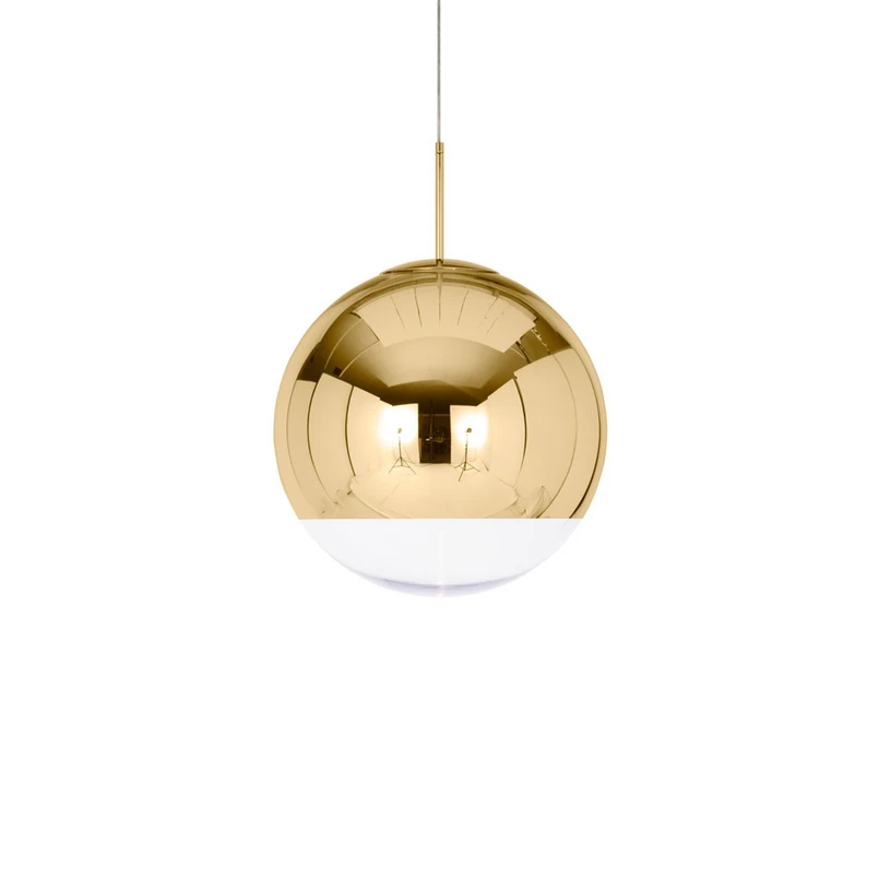 Tom Dixon – Mirror Ball 50 LED Pendelleuchte Gold