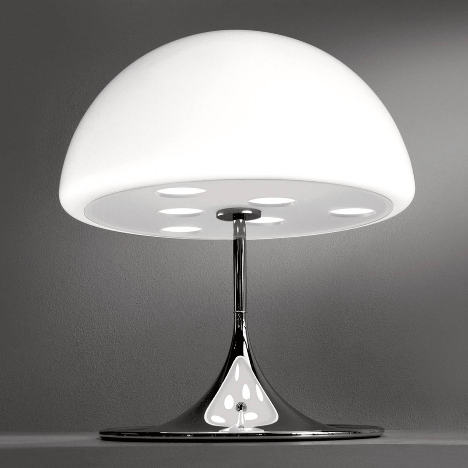 Martinelli Luce Martinelli Luce Mico - stolní lampa, 60 cm, bílá