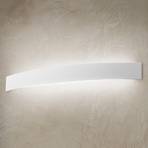 Candeeiro de parede LED curvo Curve em branco
