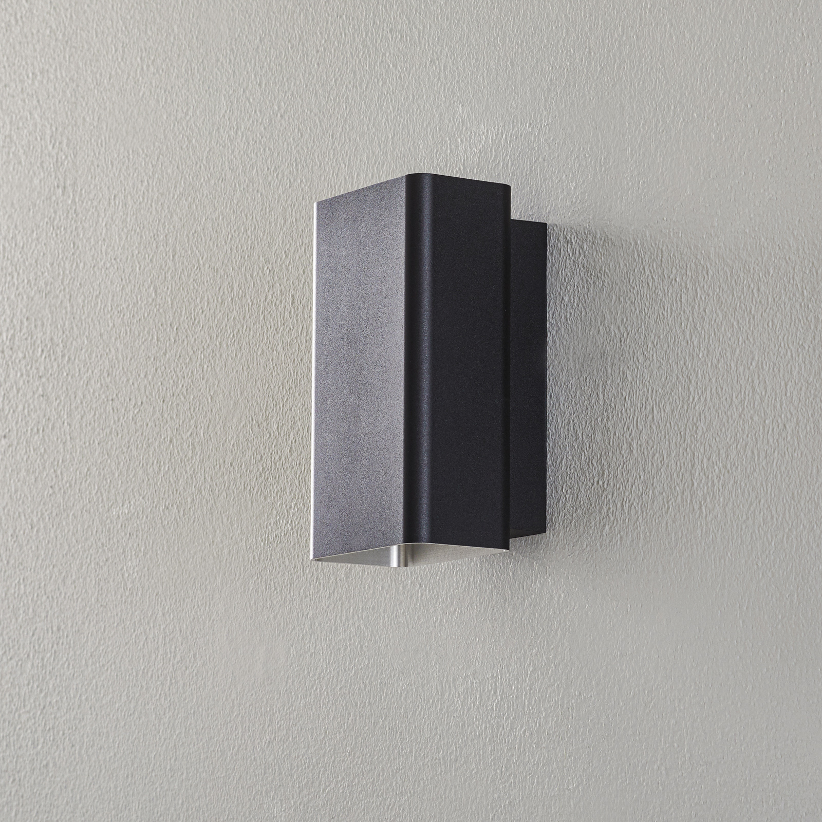 BEGA Studio Line Wandlampe schmal schwarz