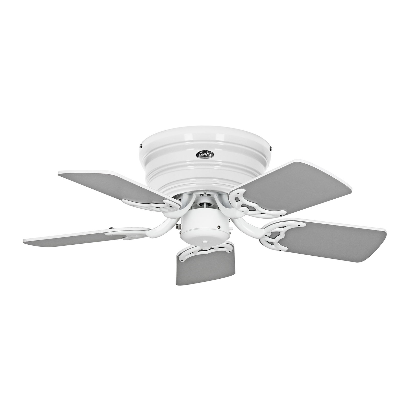 Classic Flat III ceiling fan white Ø 75 cm