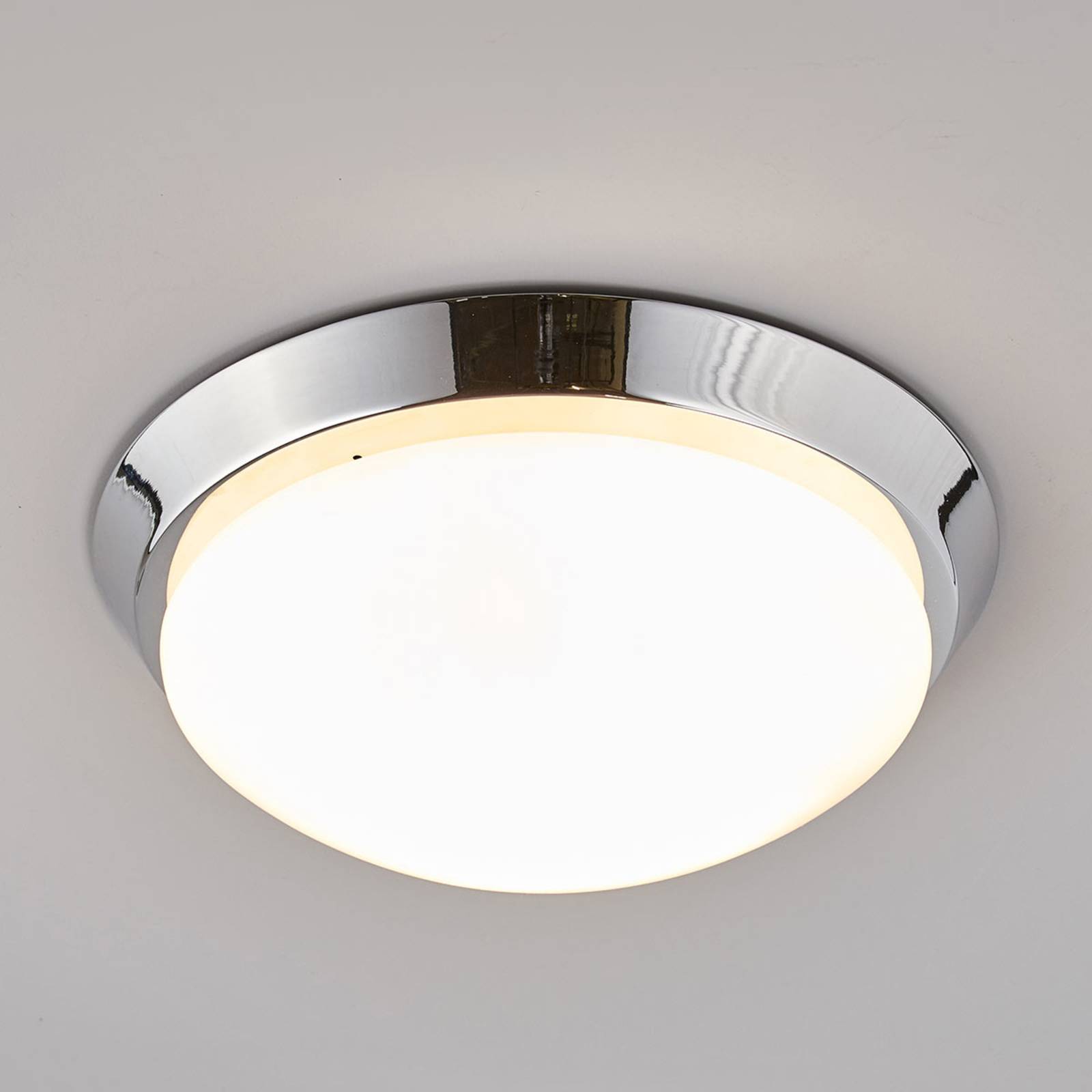 Lampa sufitowa Lindby Dilani, łazienkowa, IP44, Ø 31 cm, E27