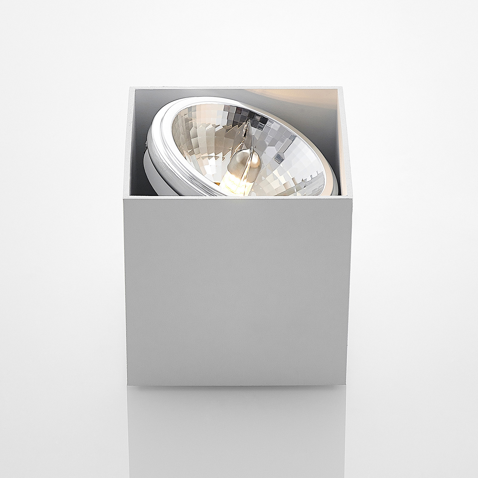 Arcchio Jarle ceiling light, one-bulb white