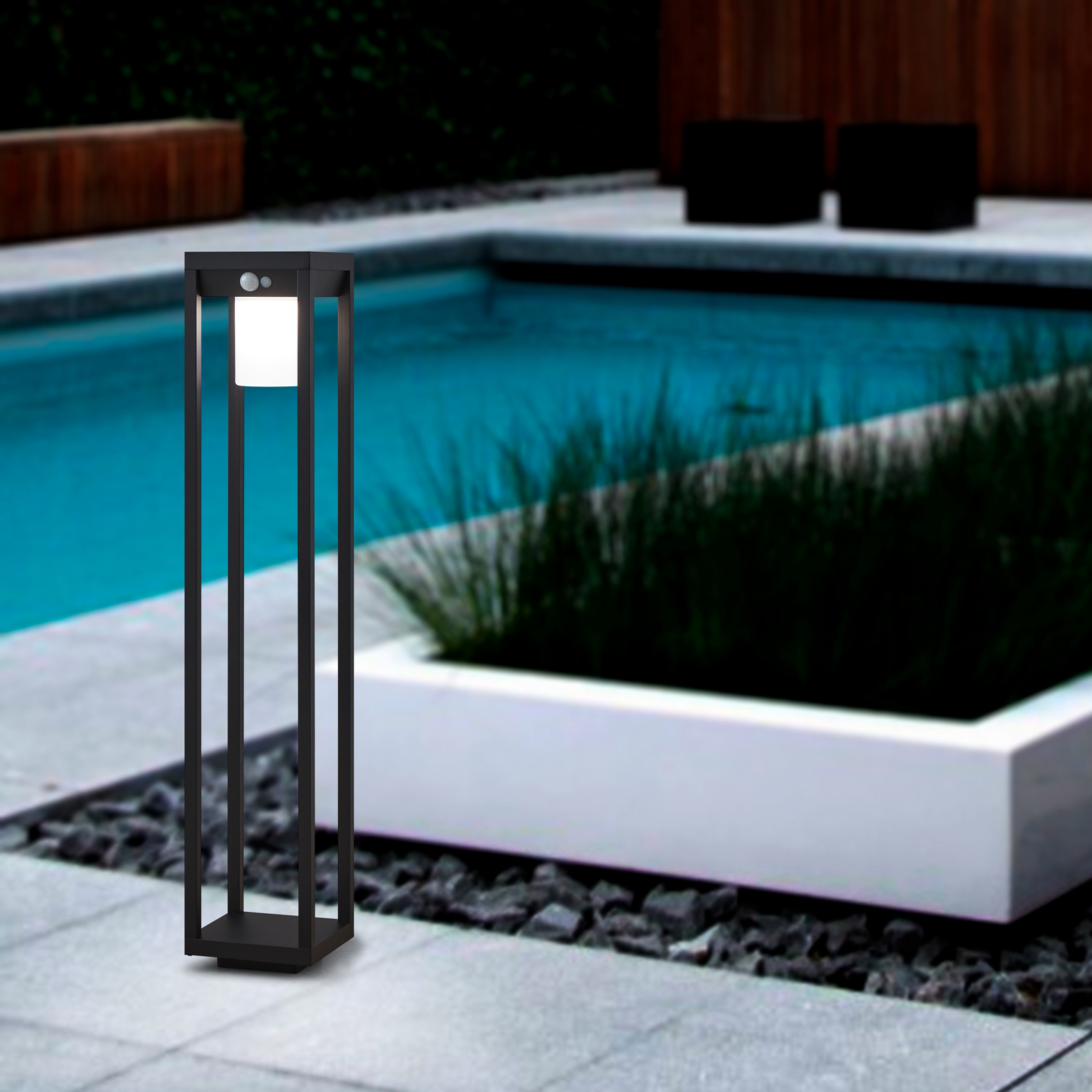 Martano solarna LED svjetiljka sa senzorom