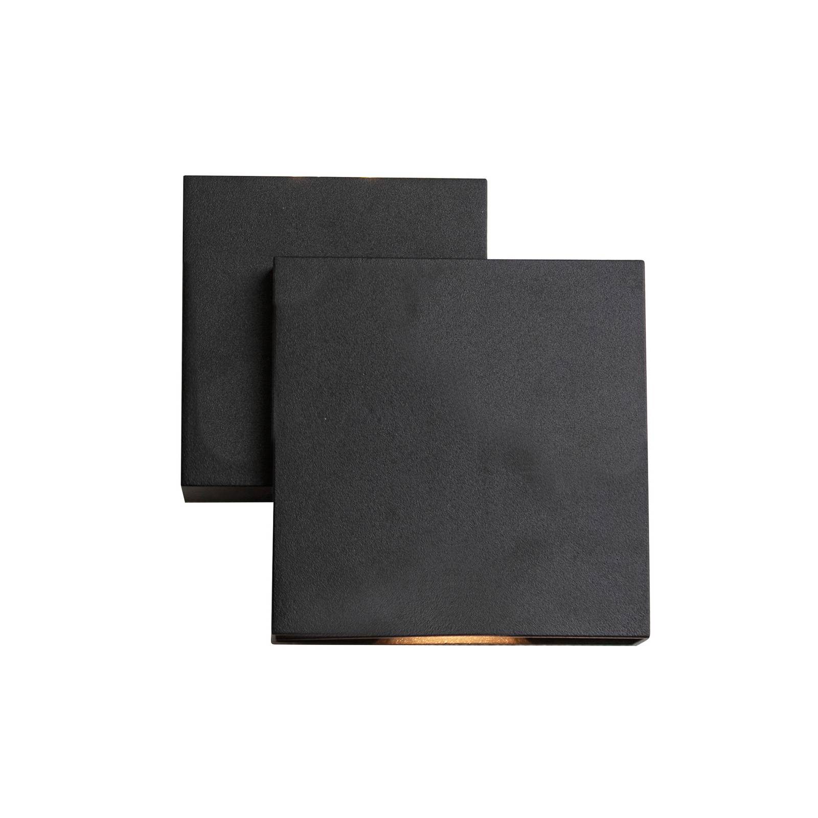  Lutec Lutec Rialto Led Outdoor Wall Light, Black, 20 Cm, Ip44, Up/down 