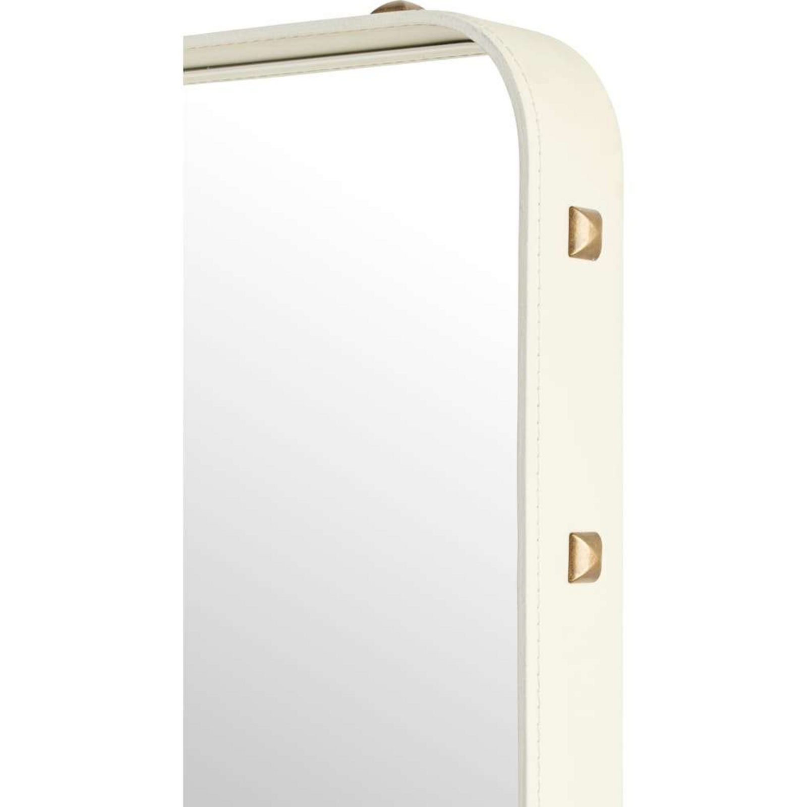 Adnet Wall Mirror Rectangular 70x180 Cream - GUBI