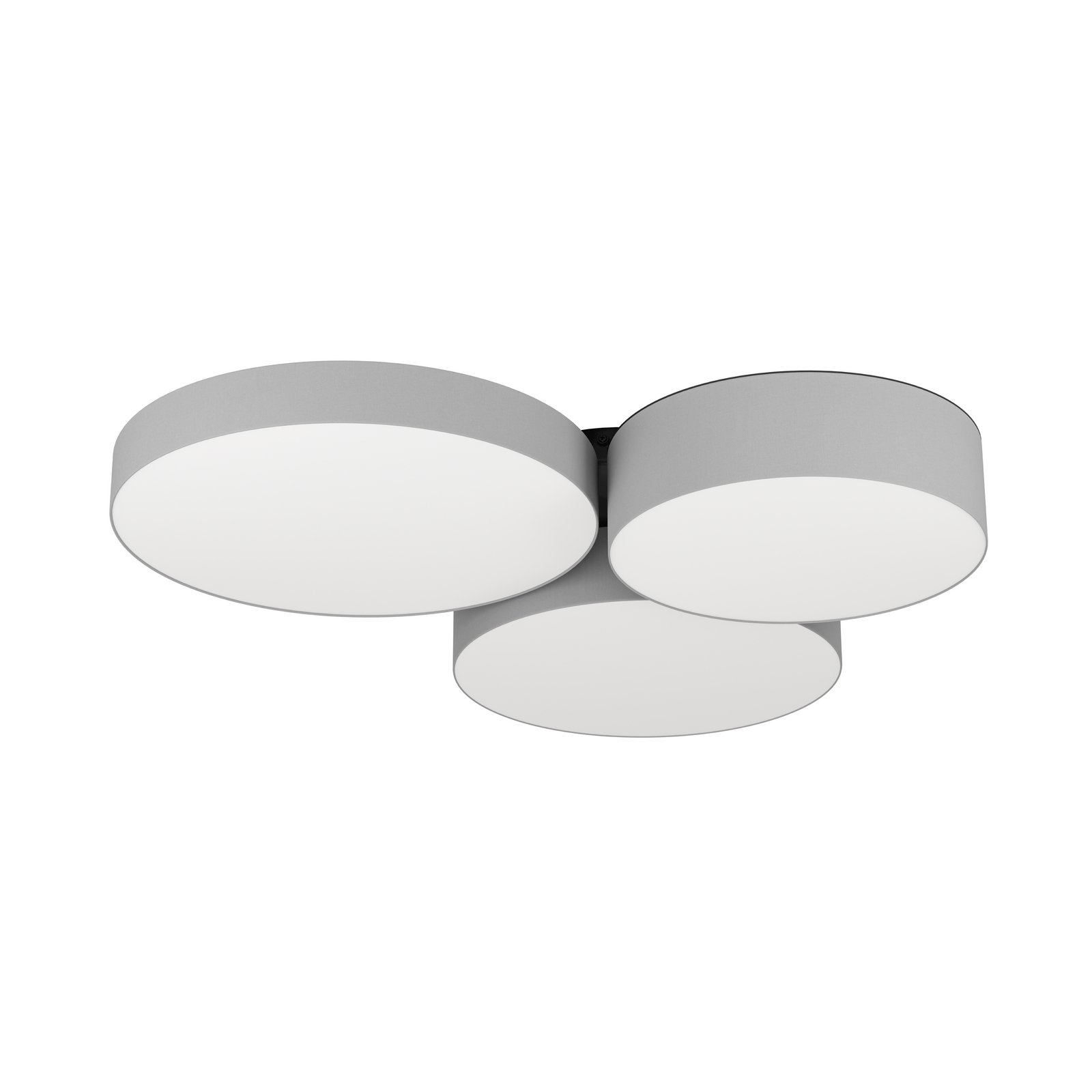 EGLO connect Smart-LED-Deckenleuchte Barbano-Z, grau