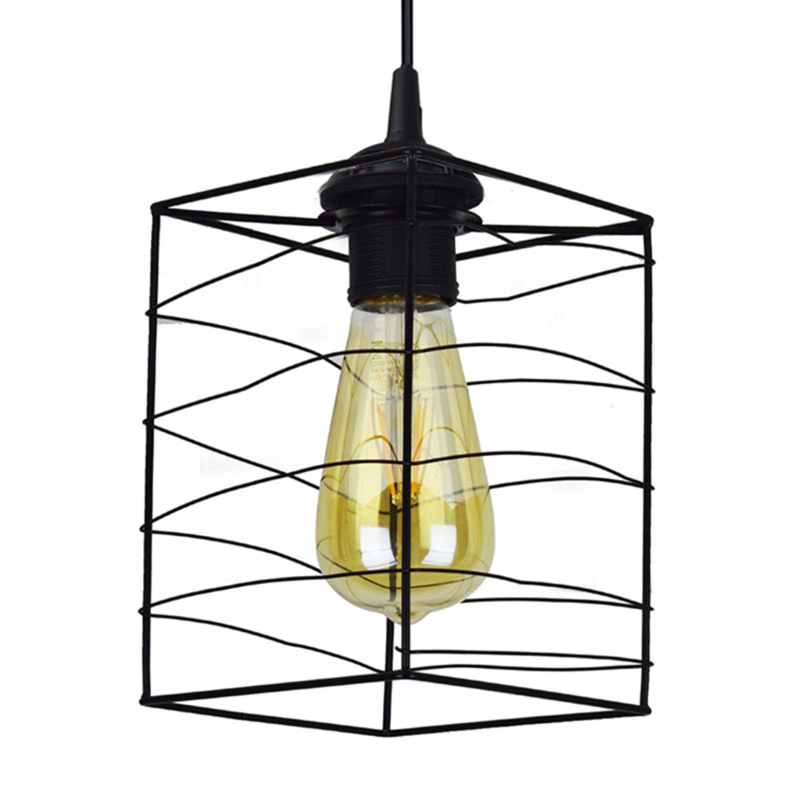 Dantos hanging light, 1-bulb, black