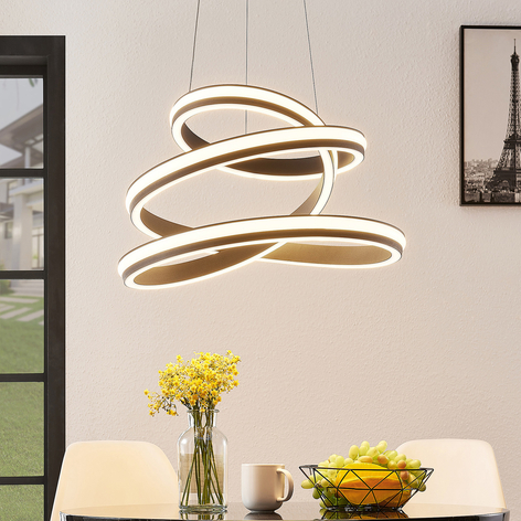 Lucande Emlyn LED-pendellampe, 60 cm