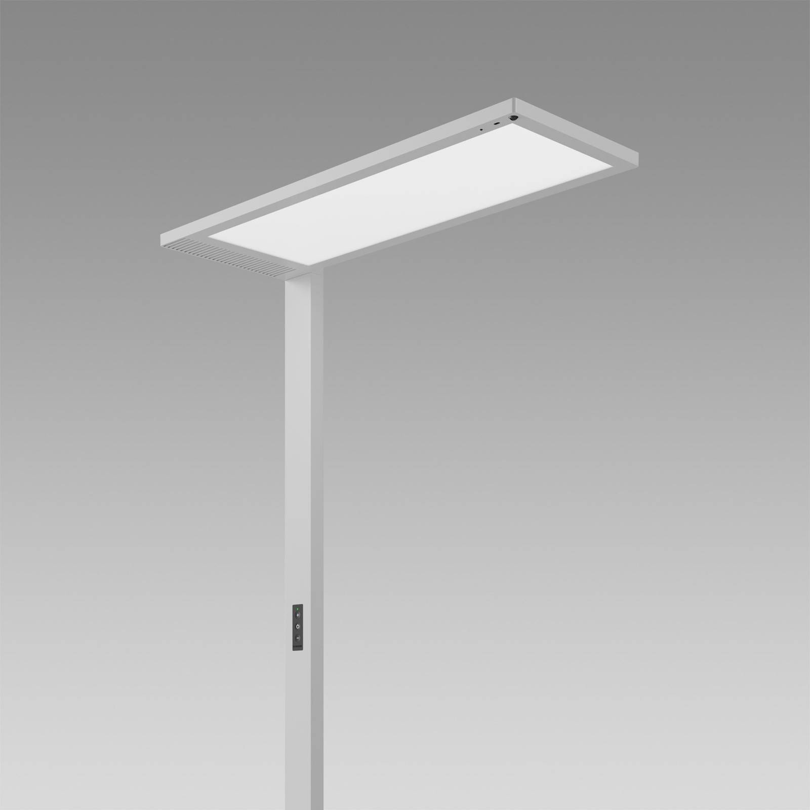 Image of Regent Lighting Lightpad, capteur 1 lampe à gauche argenté 