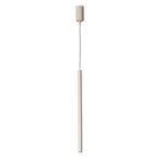 Hängeleuchte Sopel 1, taupe, 1-flammig, Stahl, G9, Ø 5 cm