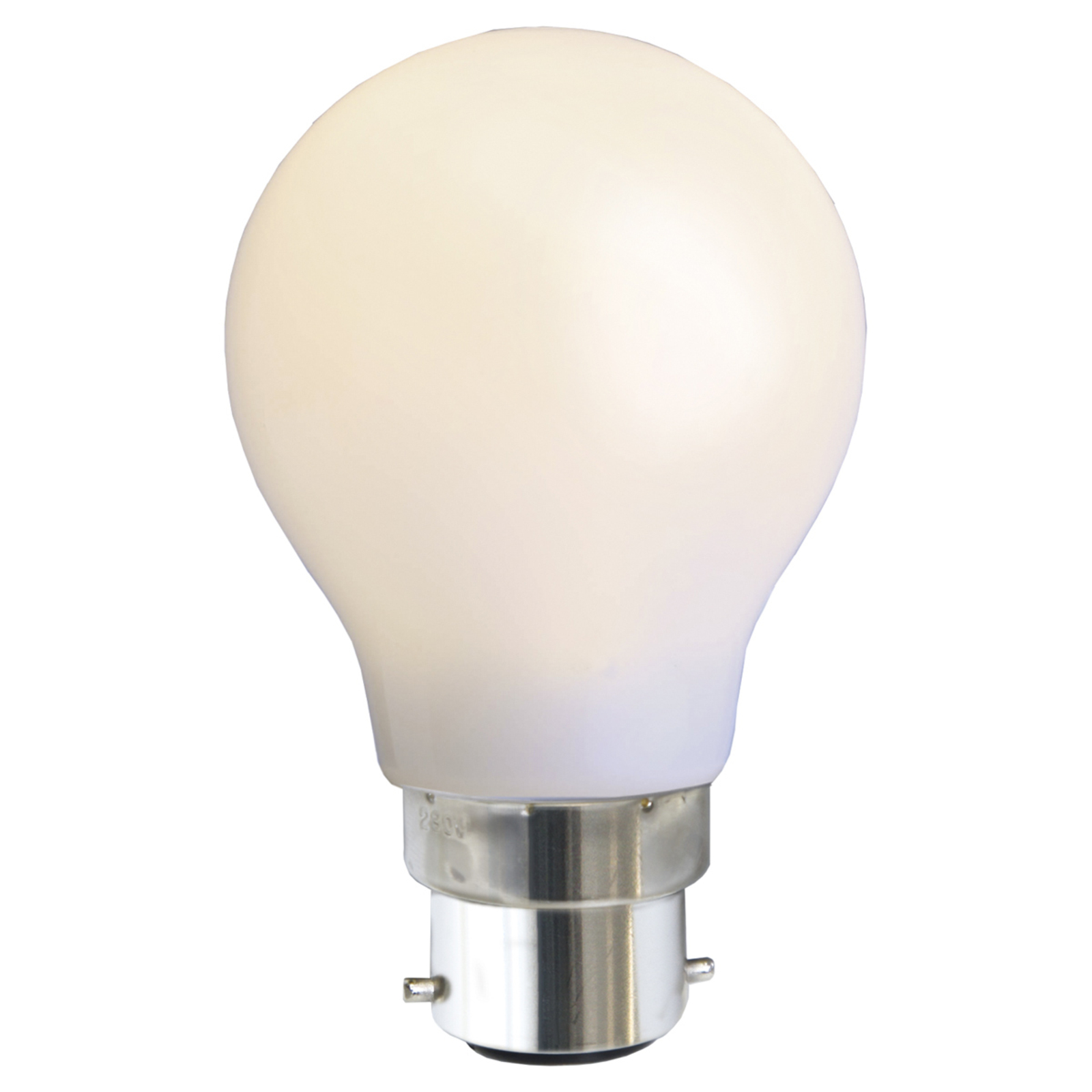 B22 1W LED-Lampe, weiß