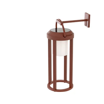 Tilena Round Lampe à cellule solaire Rouille - Lucande