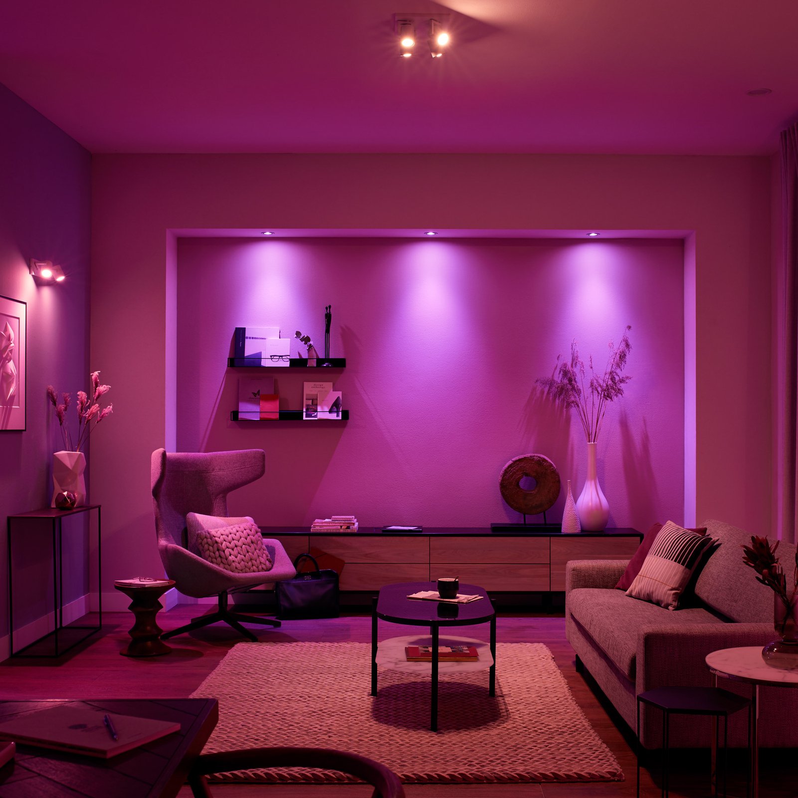 Philips Hue White&Color Ambiance GU10 5,7W 3 ud