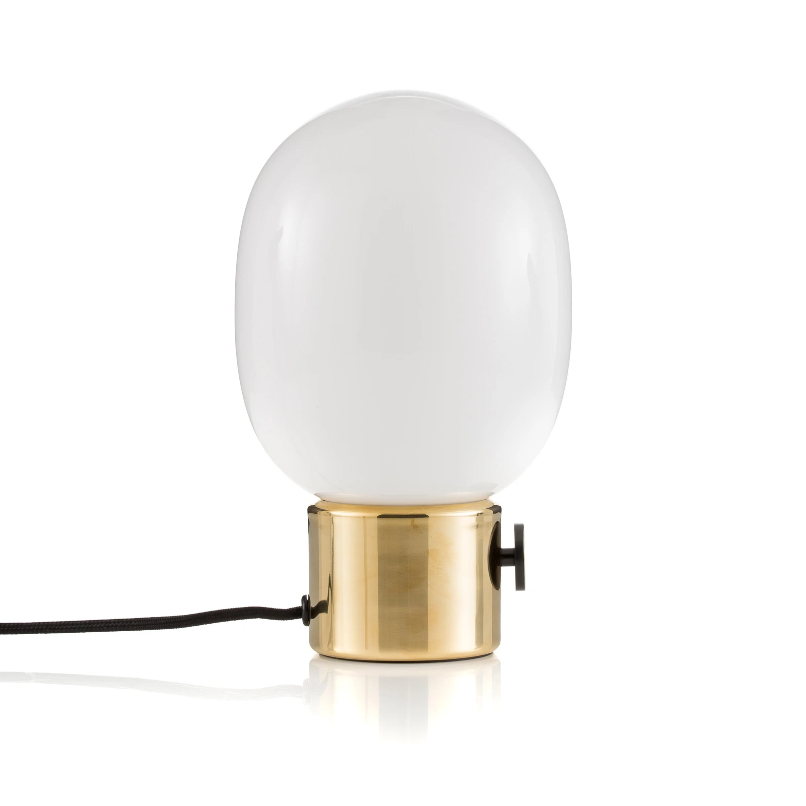 Stolna lampa Audo JWDA, 29 cm, mesing, prigušljiva