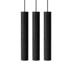 Chimes Cluster 3 Lustră Pendul Black - UMAGE