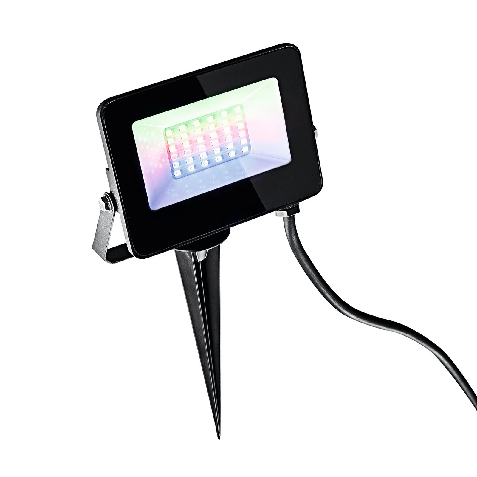 LED zunanji reflektor Kingston z ozemljitveno konico, RGBW