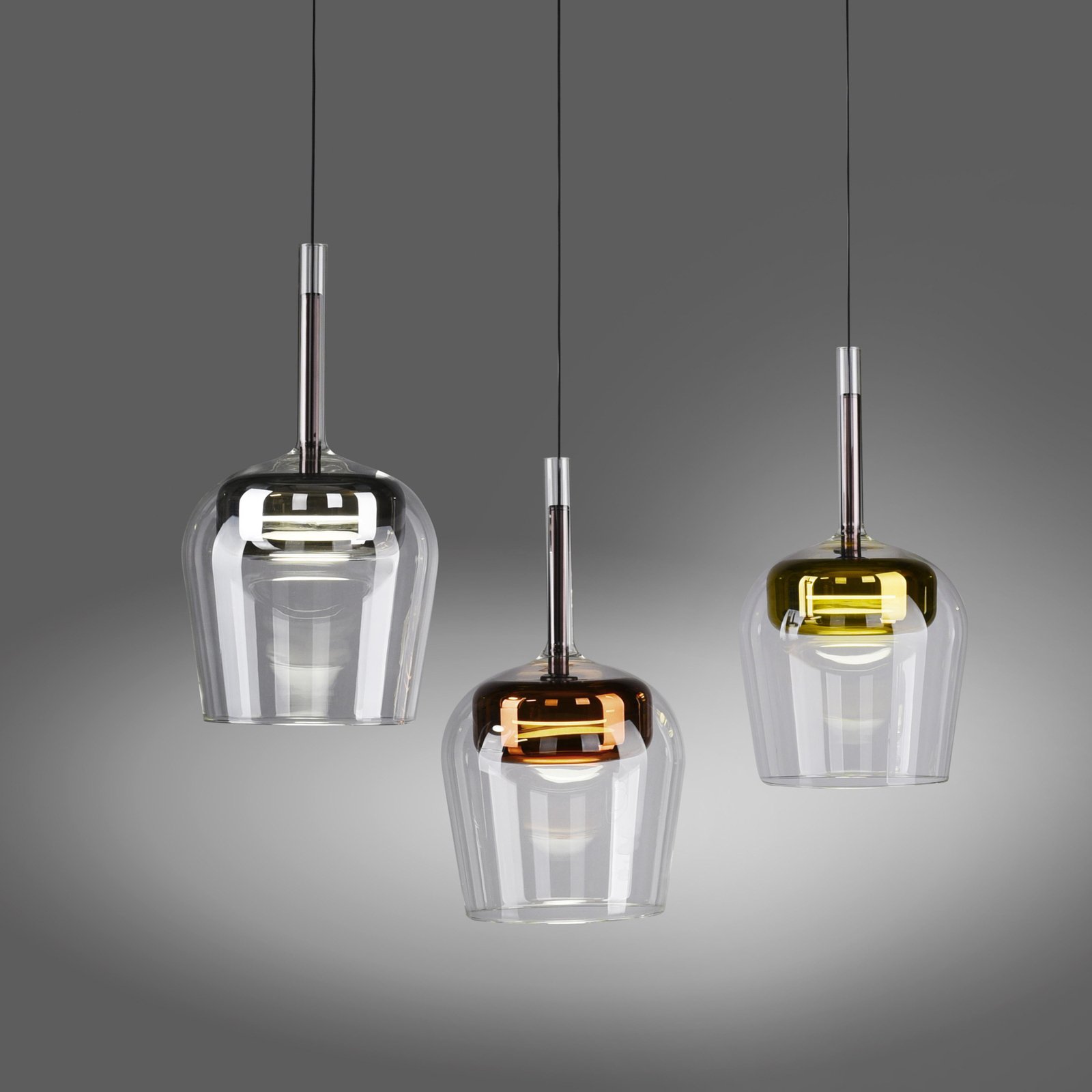 Paul Neuhaus Smart LED pakabinamas šviestuvas Q-Kon multicolour 3light