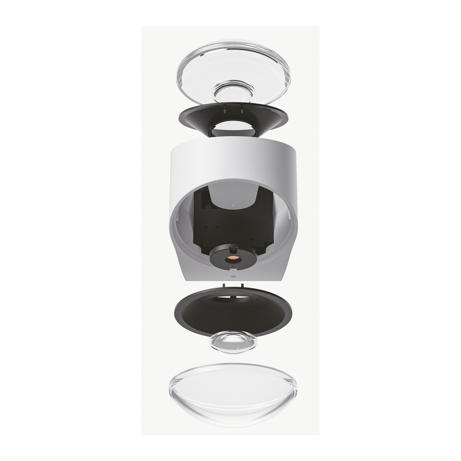 Saga Wall Lamp IP65 White - Loom Design 