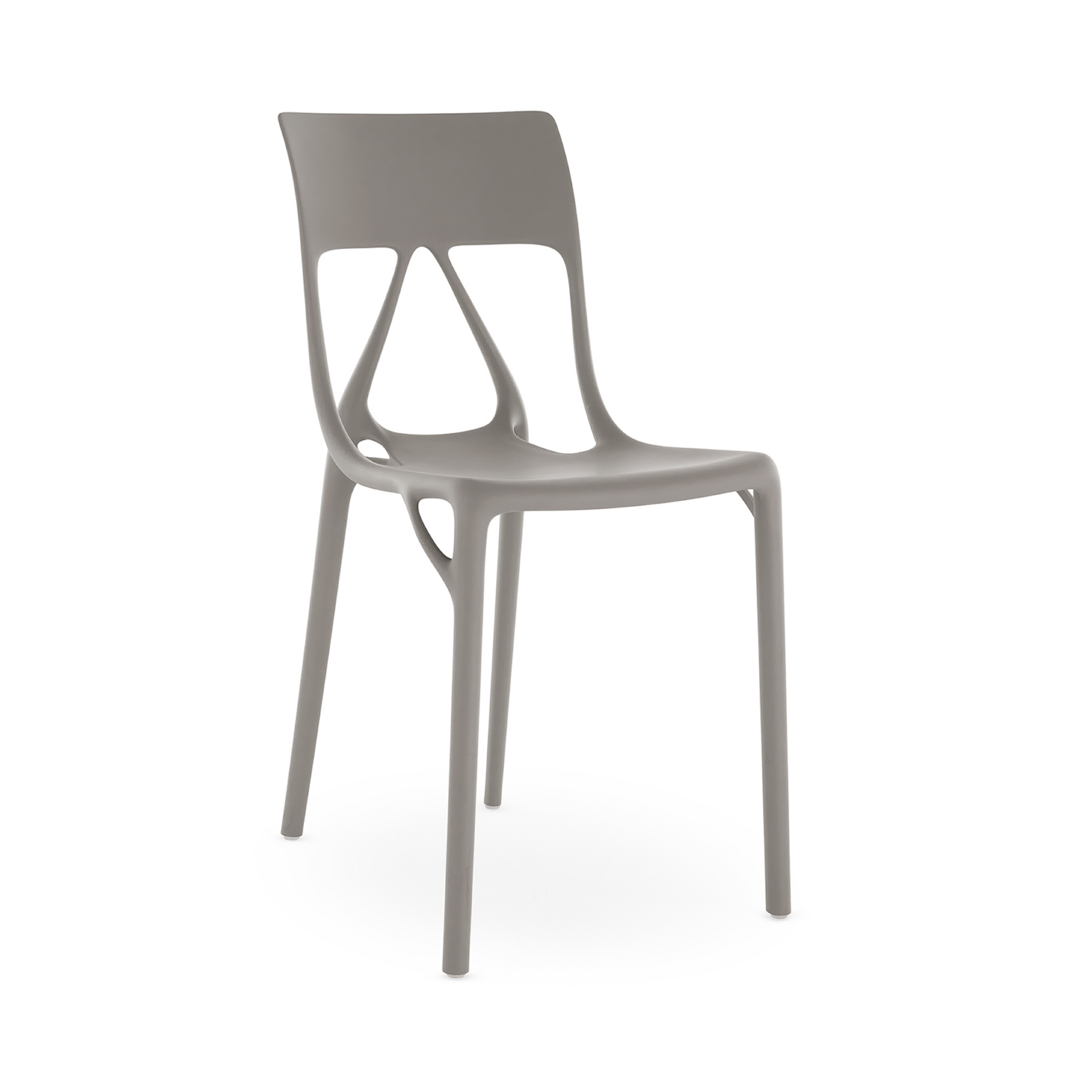 A.I. Lite stolica, siva, visina 80 cm - Kartell
