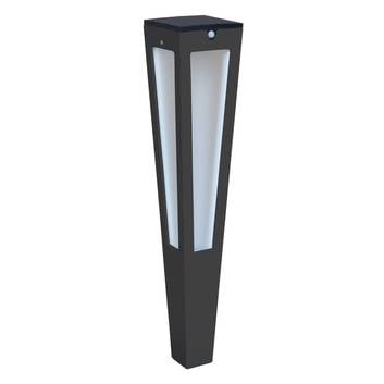 Aurinkokäyttöinen LED-soihtu Tinka, 62 cm, harmaa