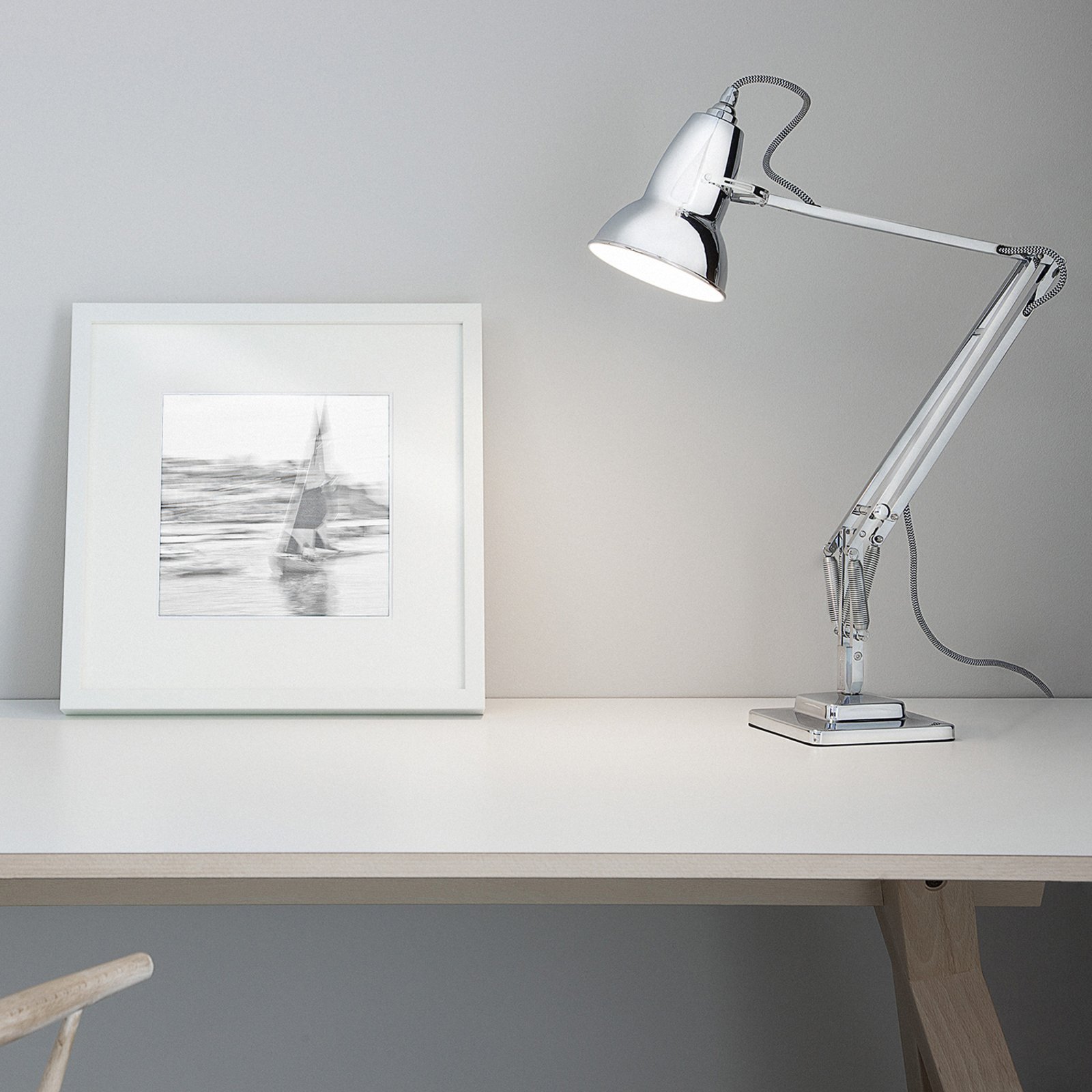 Original 1227 Bureaulamp Bright Chrome - Anglepoise