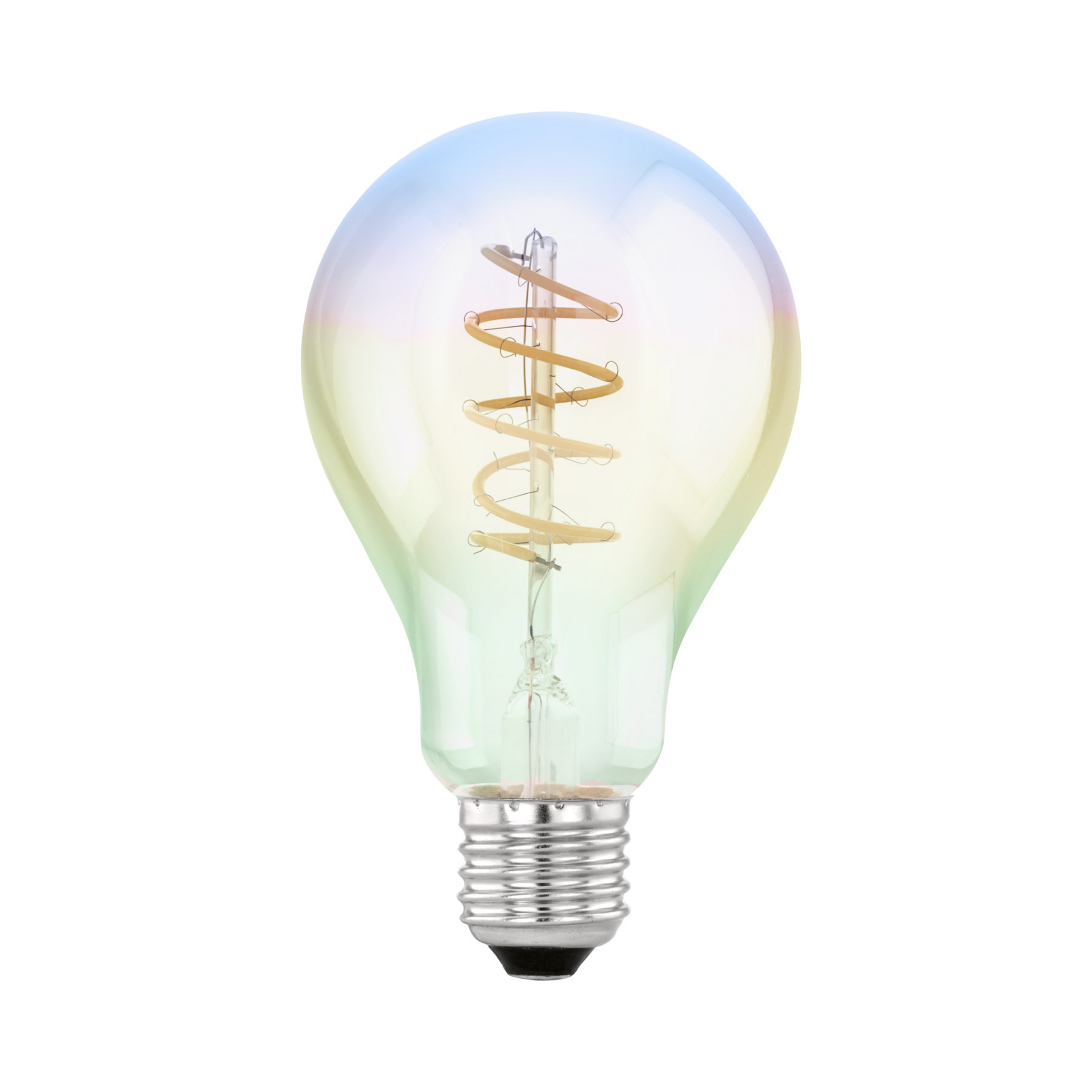 LED žárovka E27 4W A75 2000K Filament iridescent dim