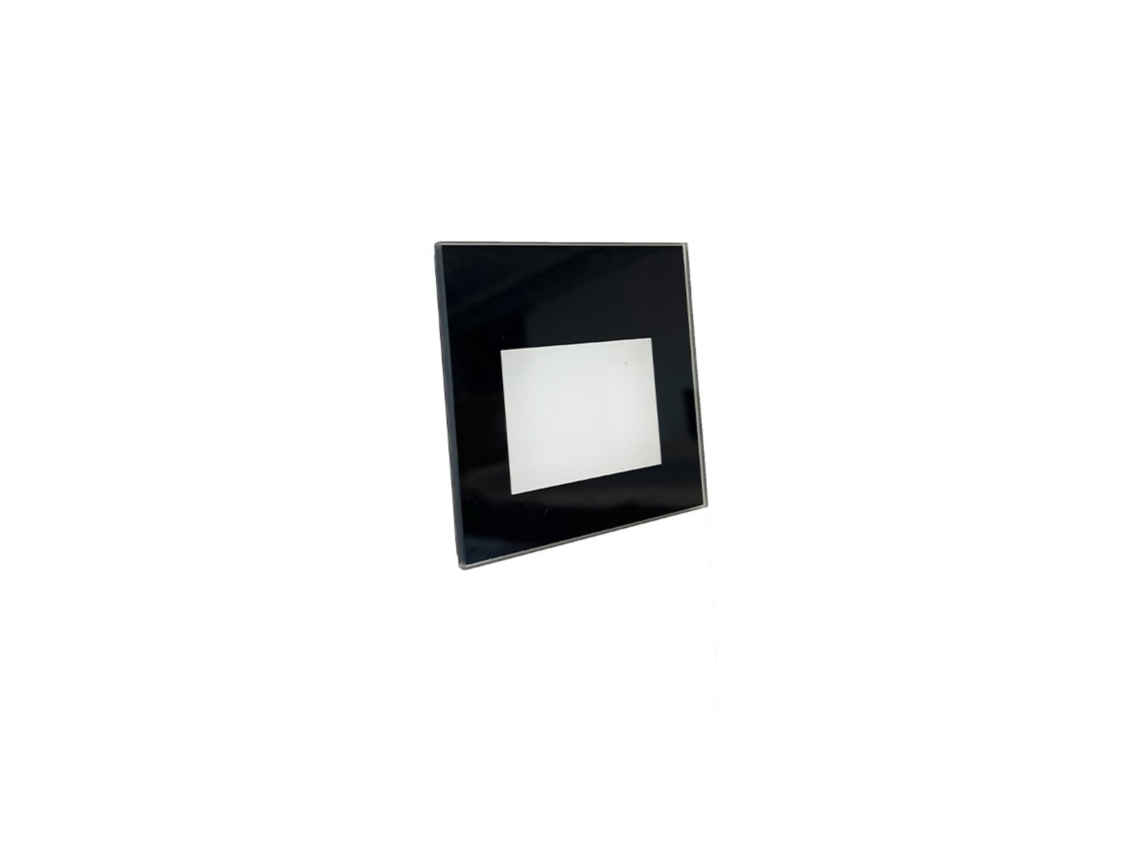 Nox Frame Square Sticlă/Negru - Antidark