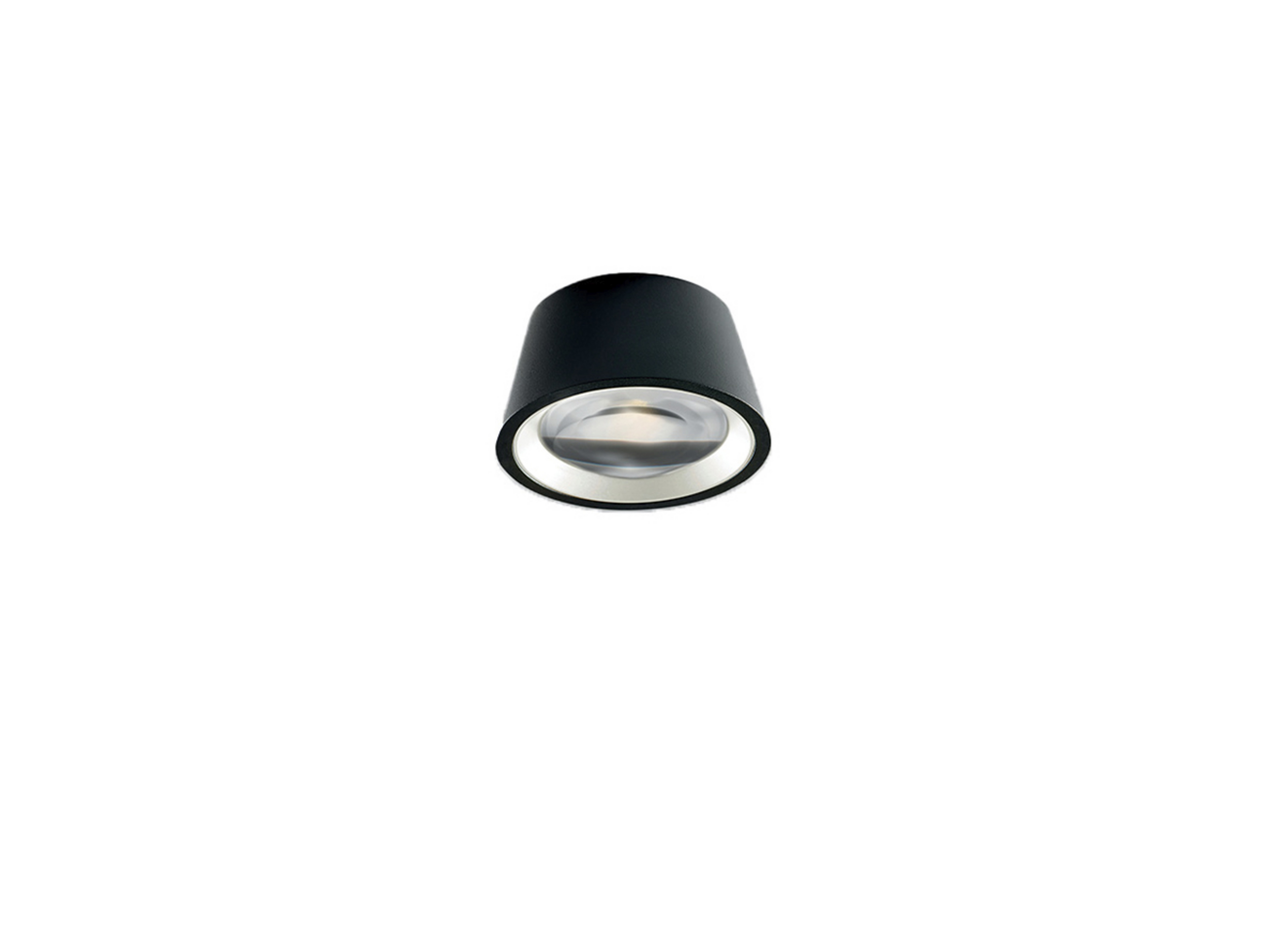Optic Out 1+ Spot d'extérieur LED, noir, Ø13cm - Light-Point