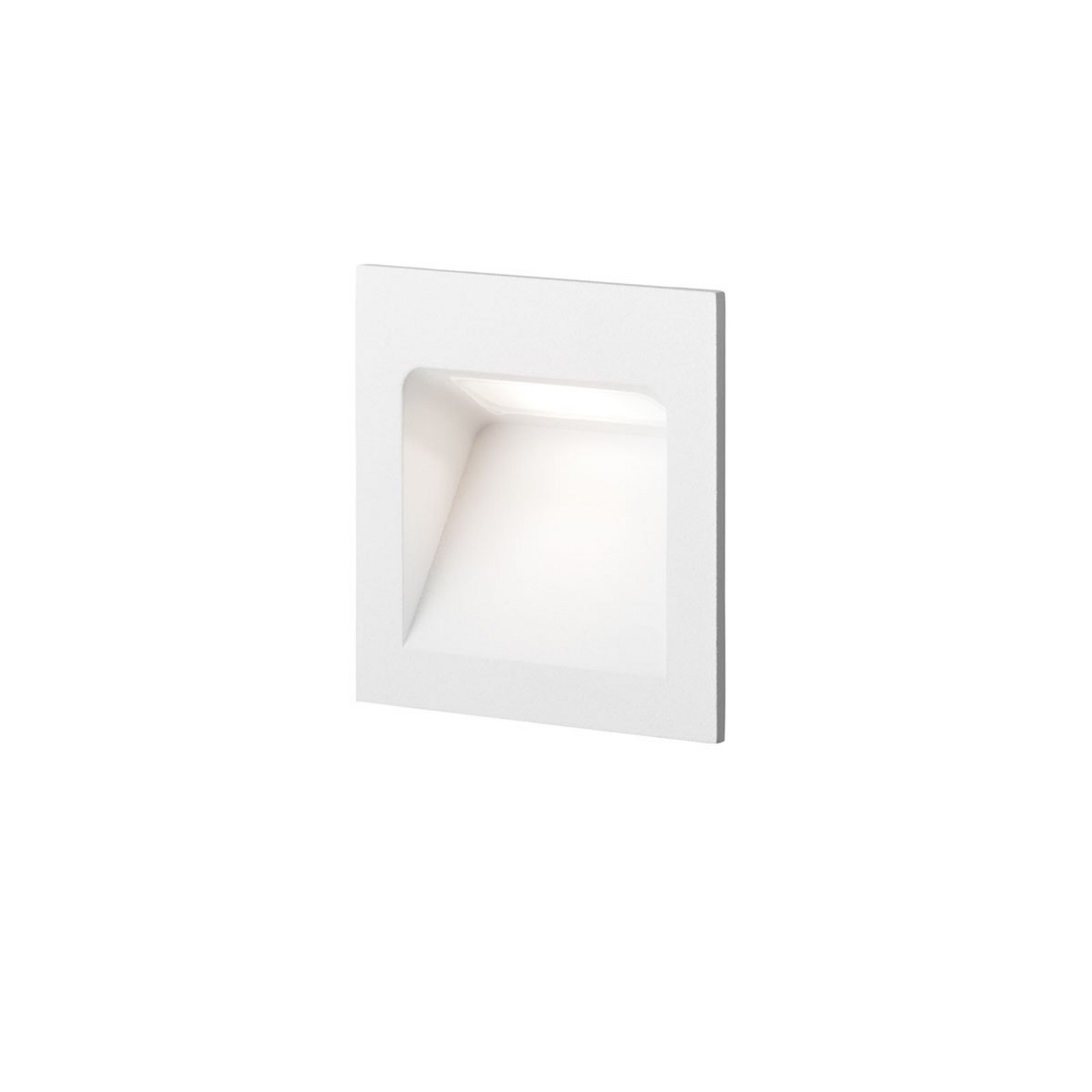 Deli 1 LED Vstavané Nástenné Svietidlo IP54 3000K White - LIGHT-POINT