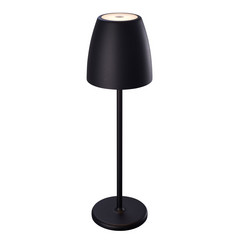 MEGATRON Tavola Lampada da tavolo LED ricaricabile, nero