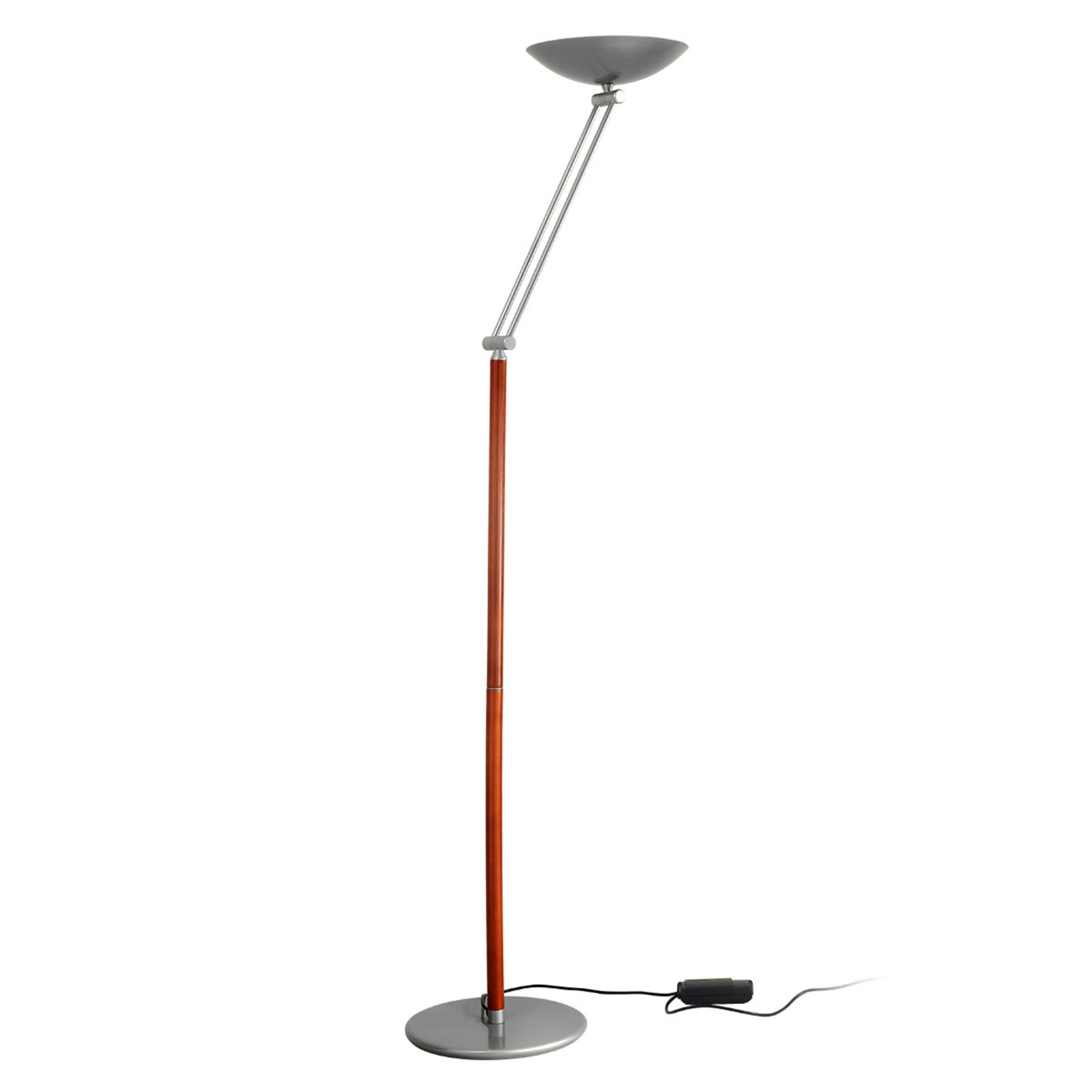 LED-Deckenfluter Lib V mit Dimmer höhenverstellbar