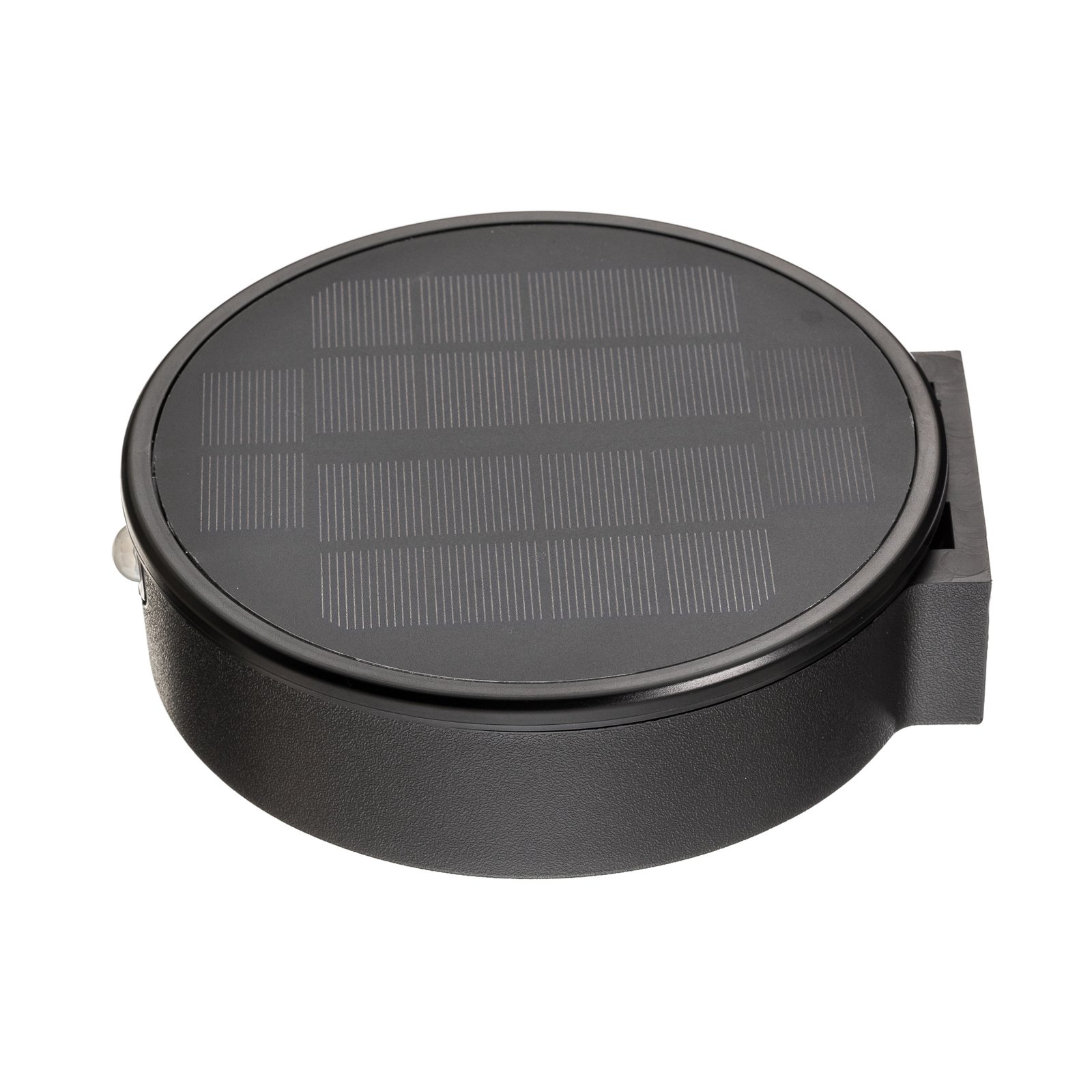 LED-Solarwandleuchte Fortunato schwarz CCT Sensor