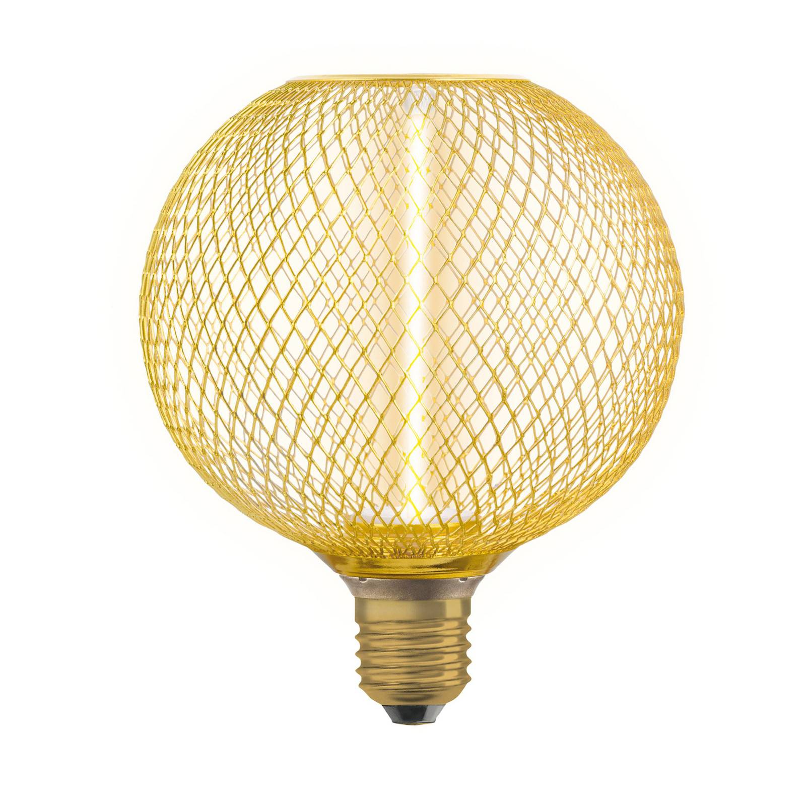 OSRAM Decor LED Straw Filament Globe E27 3,5W gold 1.800K