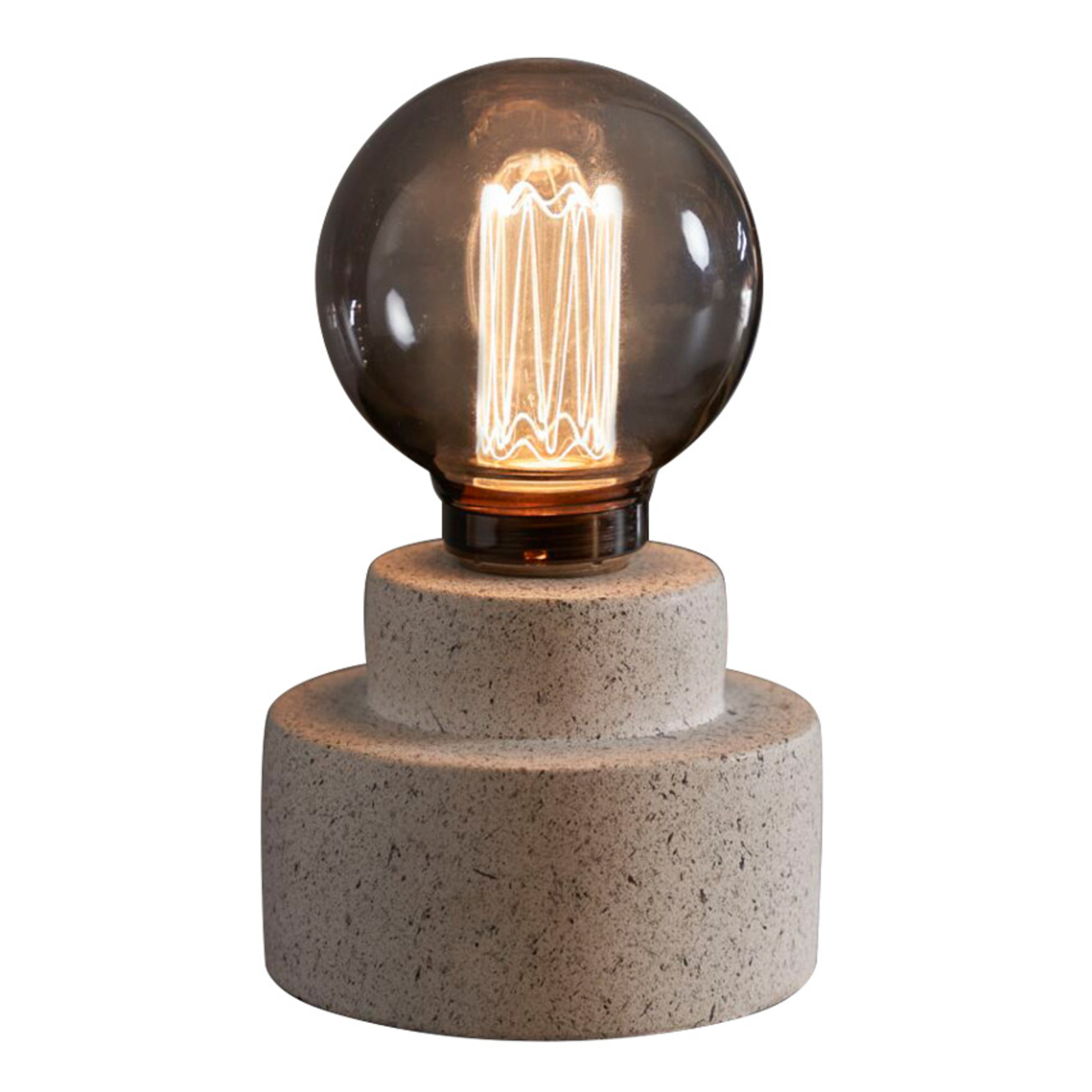Pauleen Noble Flare sfeerlamp beton grijs