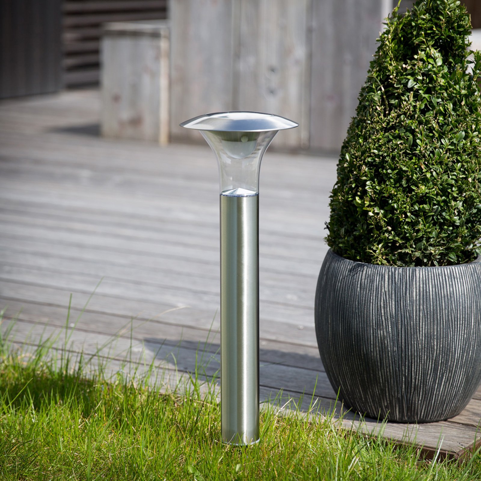 Jolin Solcelle Lampa Steel - Lindby