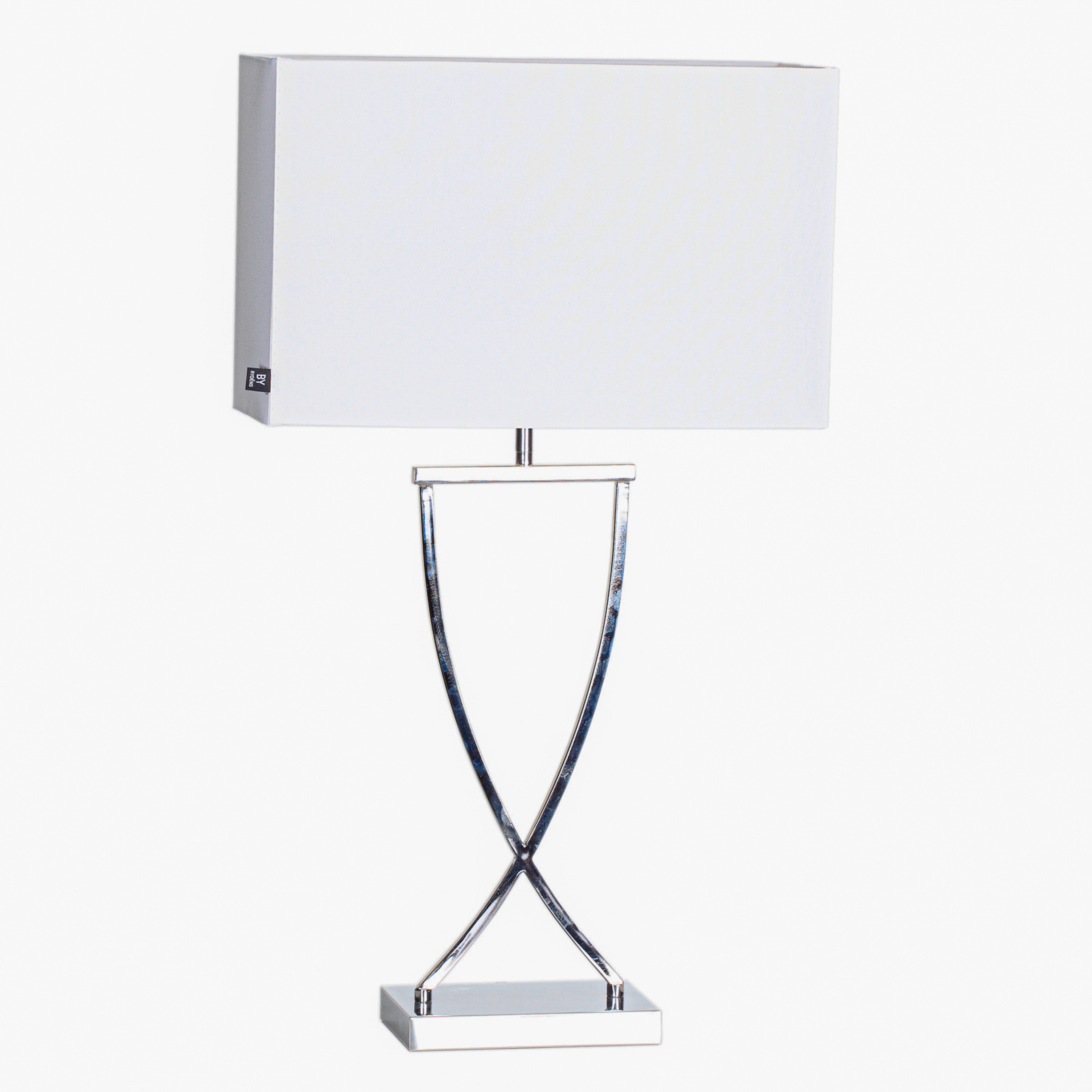 Omega Lampe de Table H69 Chrome/White - By Rydéns