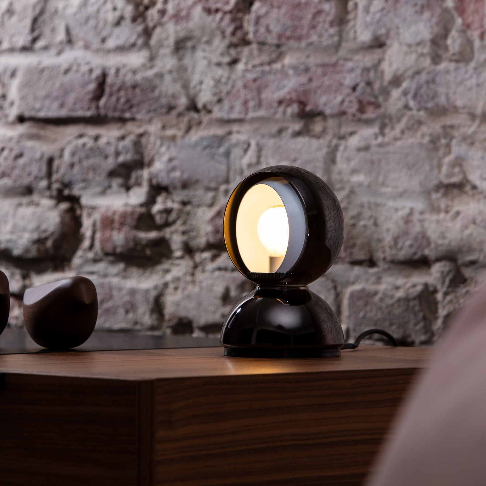 Eclisse Tischleuchte Matt Black - Artemide