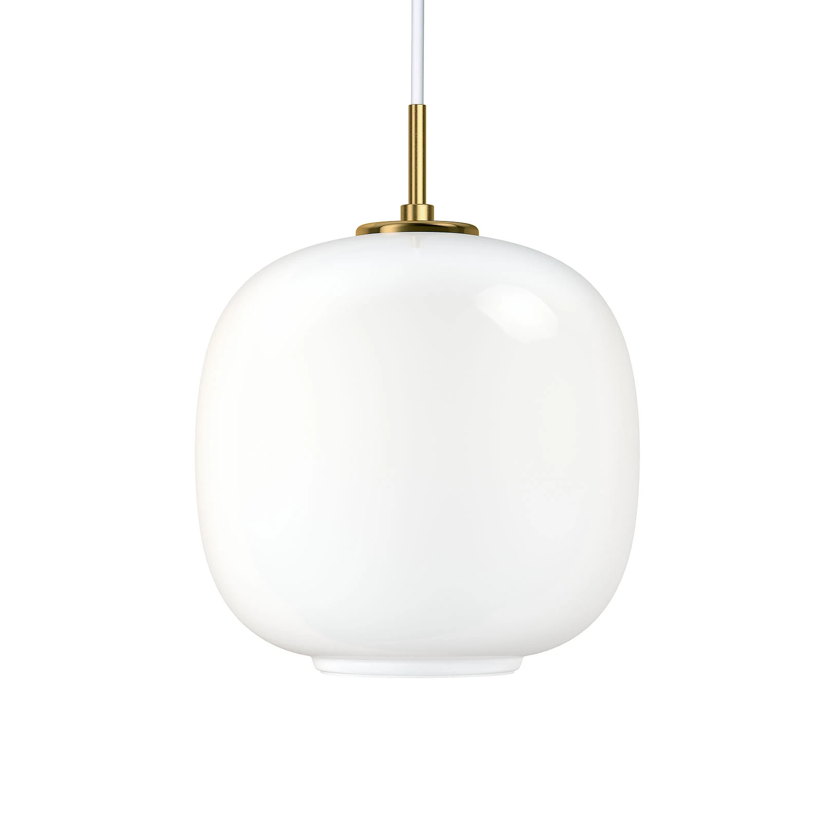 Louis Poulsen Κρεμαστό φωτιστικό VL45 Radiohus, Ø 17,5 cm, λευκό
